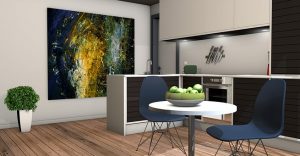renovated basement
